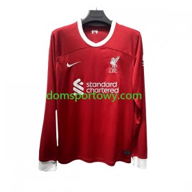 Koszulka Liverpool Domowe Koszulki Piłkarskie 2023-2024 Długi Rękaw